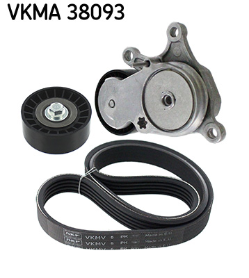 Set curea transmisie cu caneluri VKMA 38093 SKF